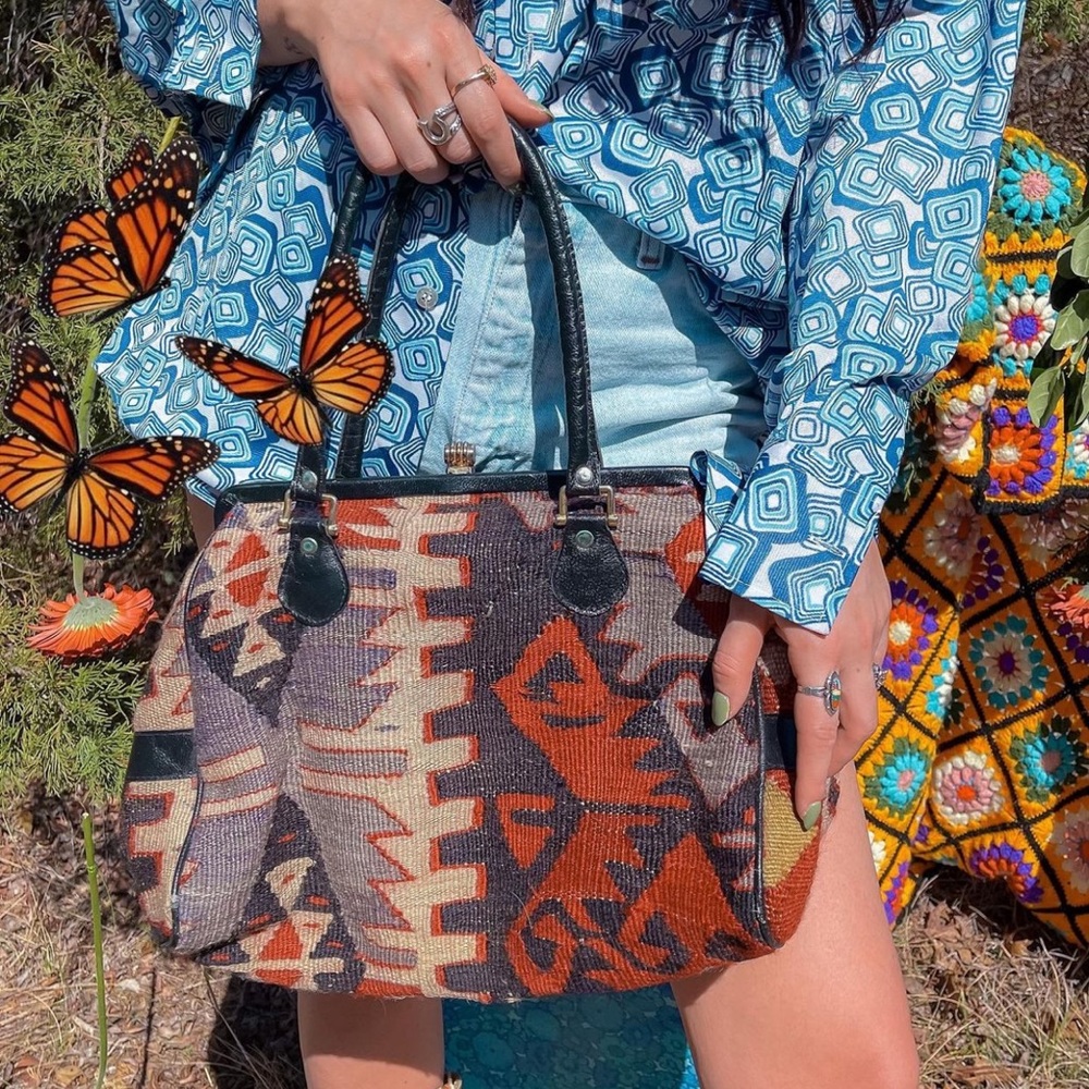 Vintage Kilim Handbag